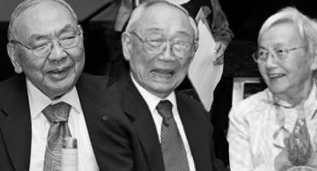 JACL_Honorees Homer Yasui, Miki Yasui, Al Abe