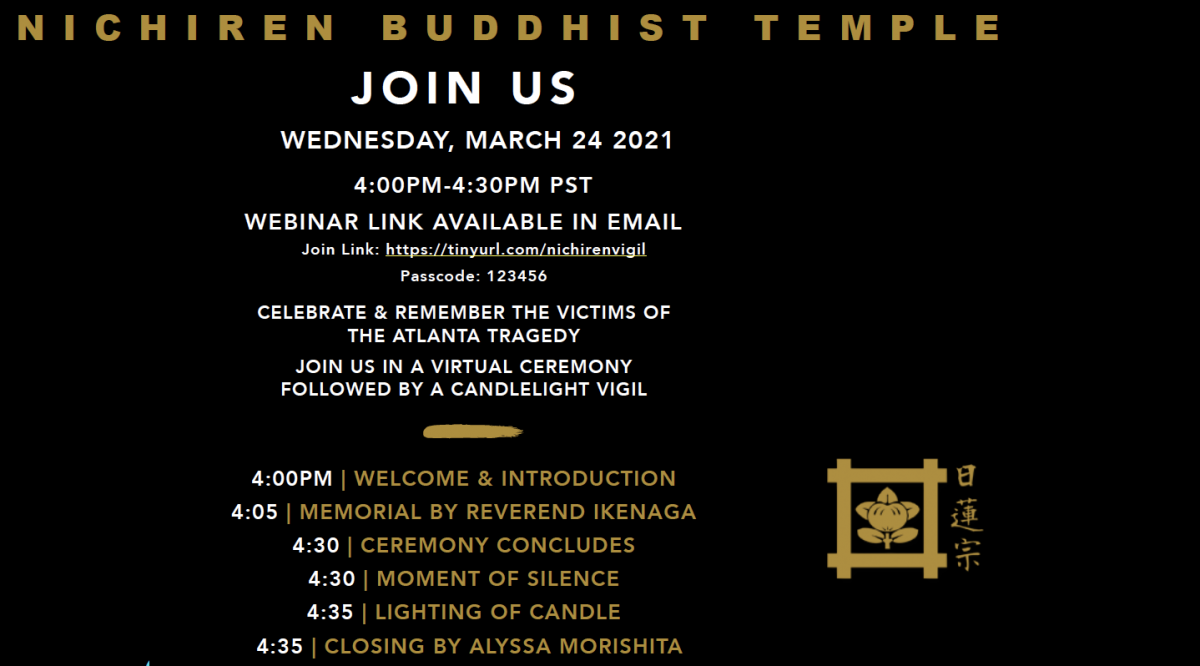 Nichiren Vigil
