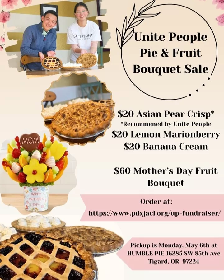 Unite People 2024 pie sale